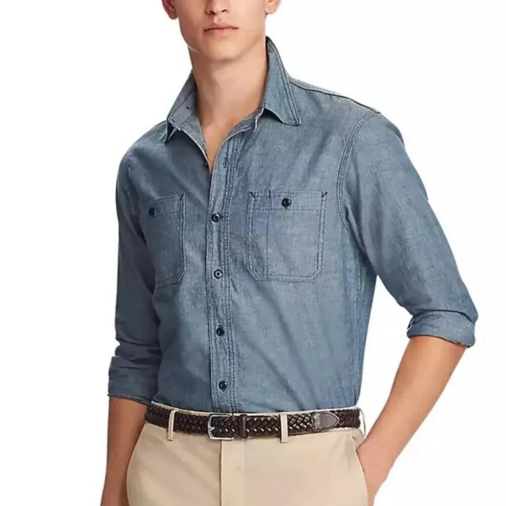 Polo Ralph Lauren Braided Leather Belt